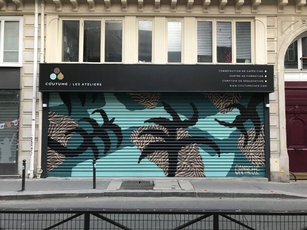 Palm tree Mural