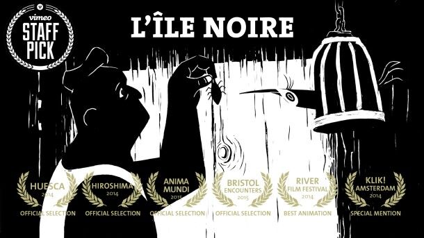 "L'Île Noire" Animated shortfilm