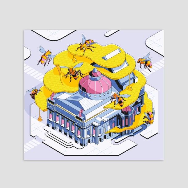 Les Echos, The Bees Buzz in Paris