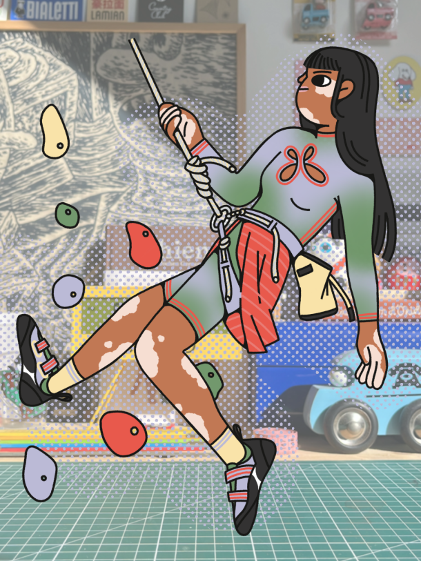 Running, climbing... moving