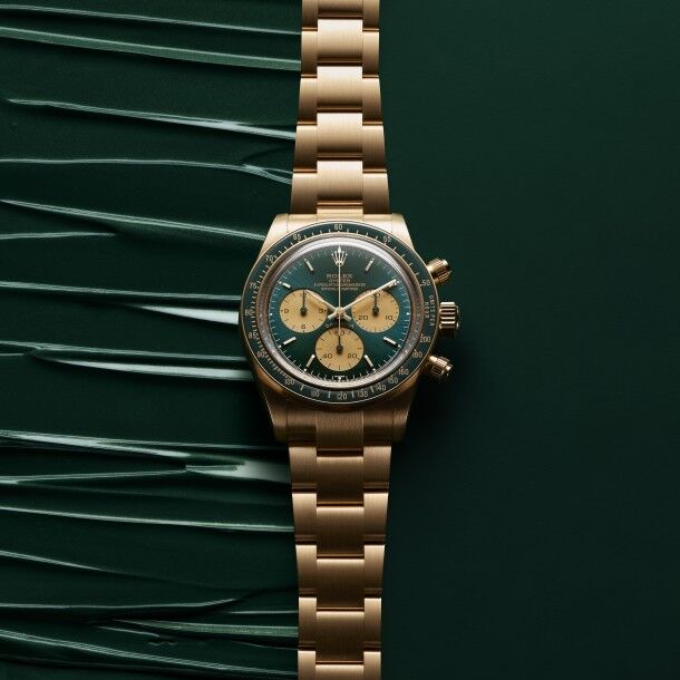 ROLEX / HONEY GREEN