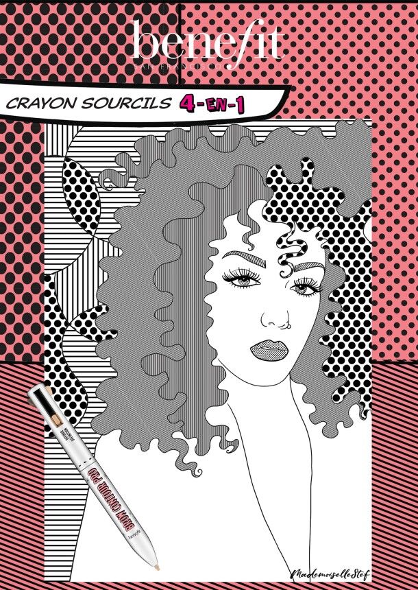 BENEFIT COSMETICS Création de portraits pour un événement à Paris