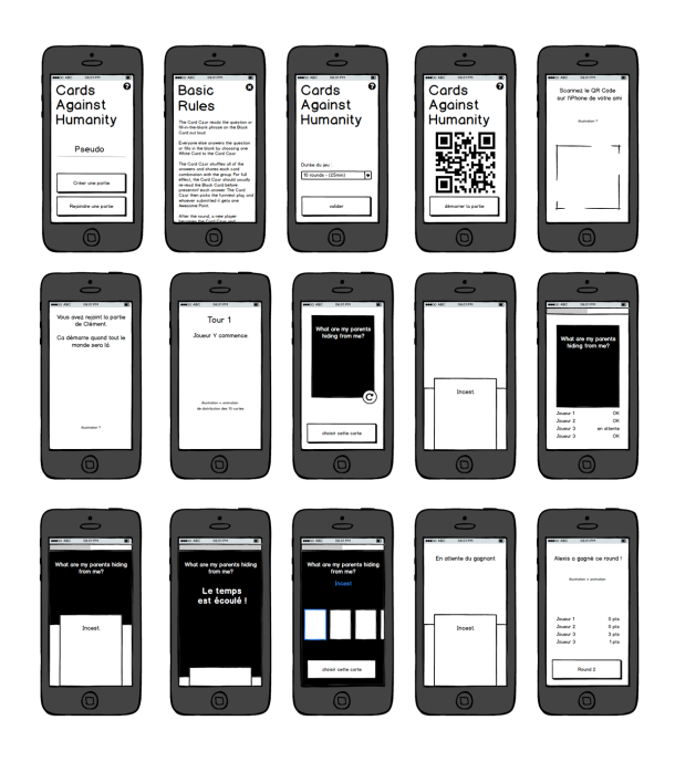 Blank Against Humanity - Jeu sur iOs