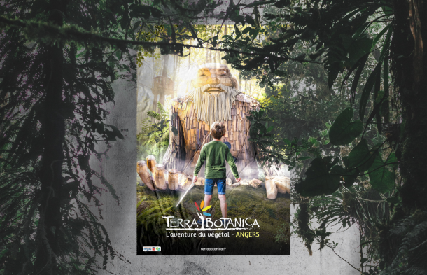 Campagne affichage métro - Terra Botanica