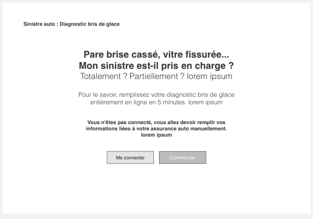 Carglass - diagnostic bris de glace