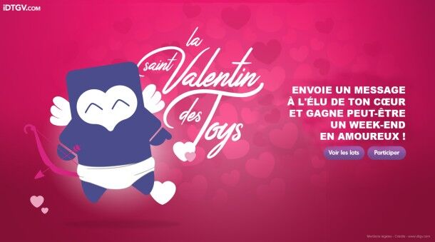IDTGV.com - La Saint Valentin des Toys