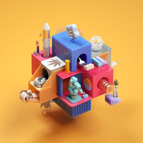 IQ Magazine Illustrations