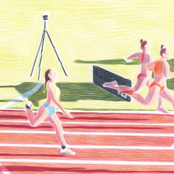 La ligne d'arrivée