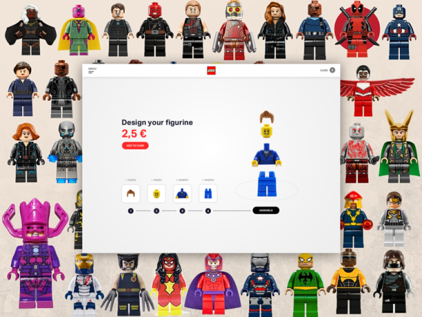 Lego- Configurateur + fiche produit