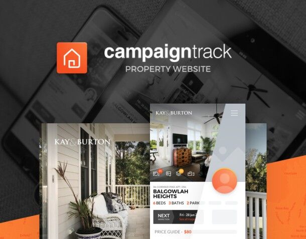 Site internet de propriété immobilière pour agent
