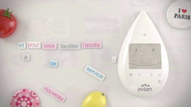 Evian smart drop project