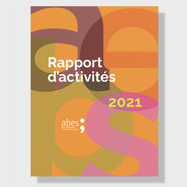 Rapport d'activité - Agence Bibliographique de L'enseignement supérieure et de la recherche
