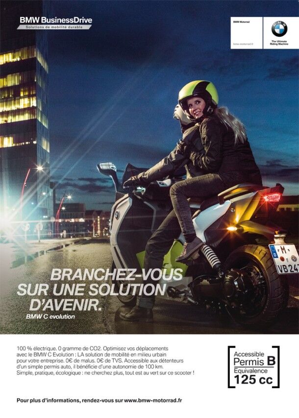 Campagne BtoB BMW C Evolution