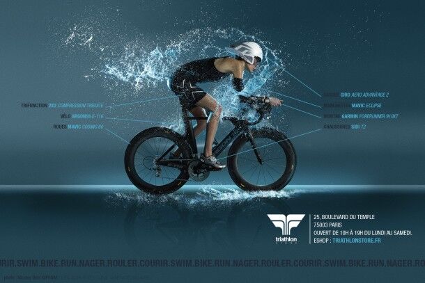 Publicité Triathlon Store