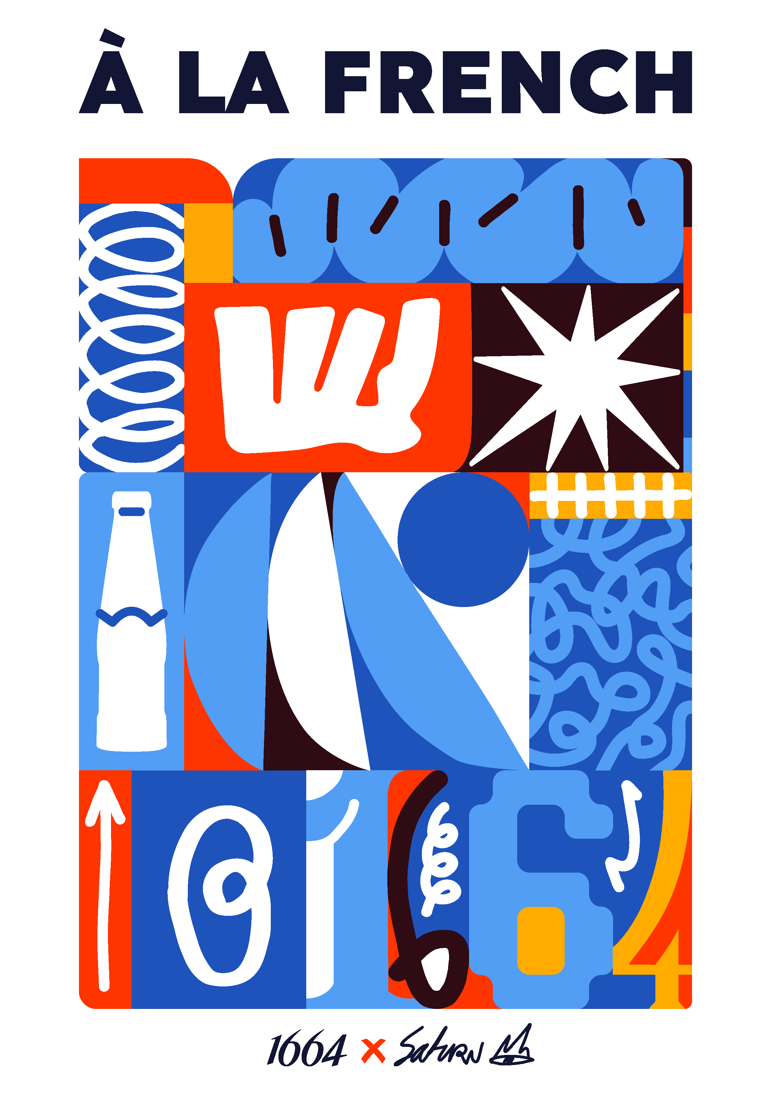 À LA FRENCH x 1664