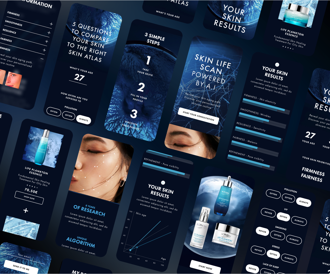 Biotherm - Diagnostique de peau (UI)