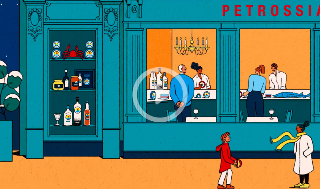 Carte de voeux Petrossian