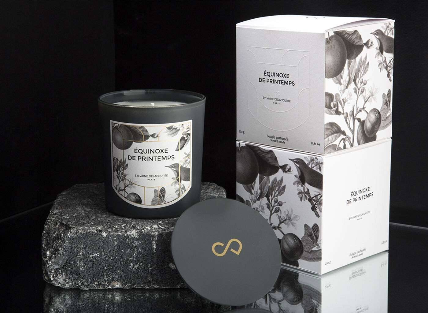 Collection de Bougies parfumées Sylvaine Delacourte