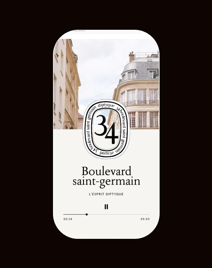 DIPTYQUE - Landing page