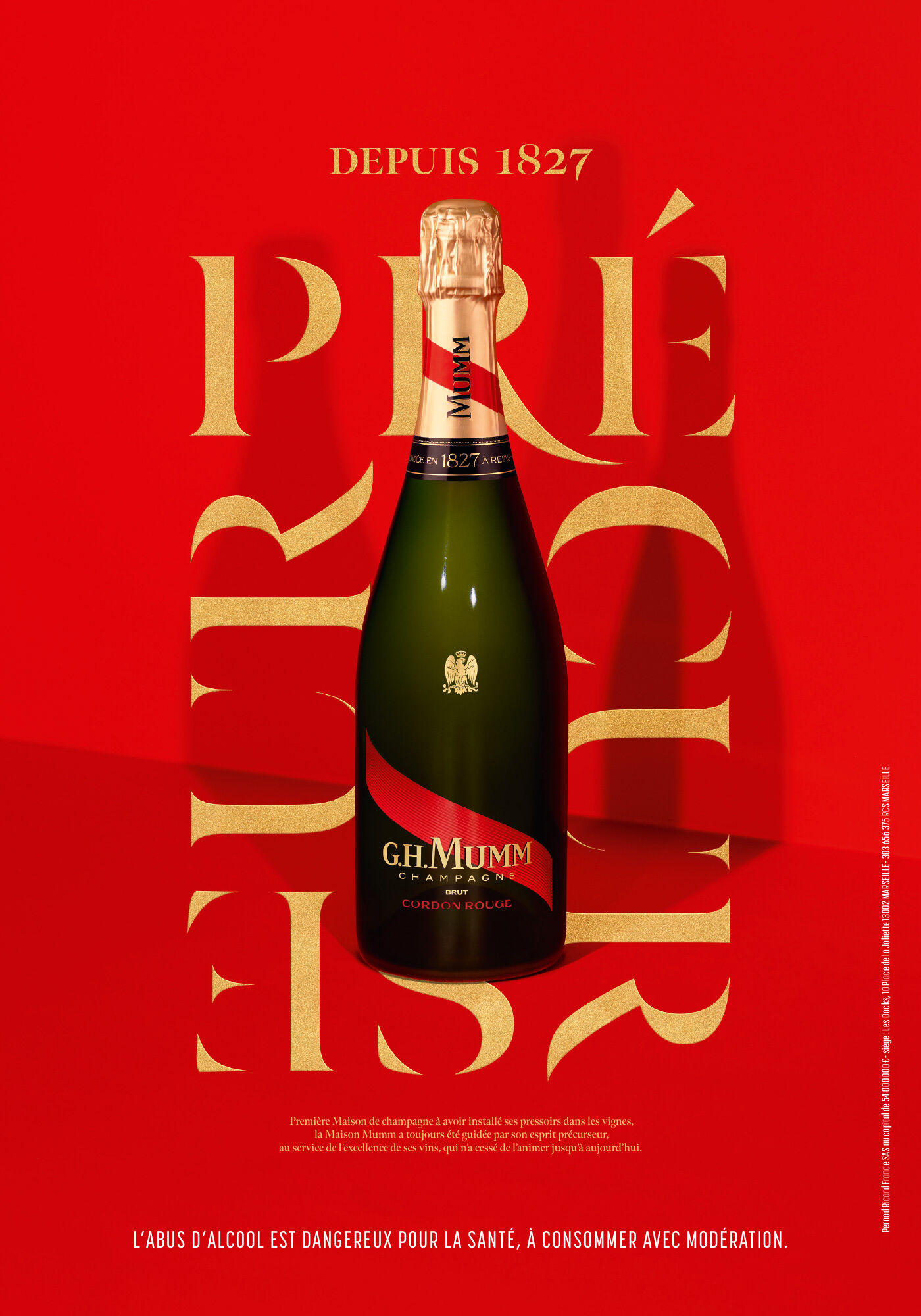 G.H.Mumm – Campagne Globale "Précurseur/New Beginnings"