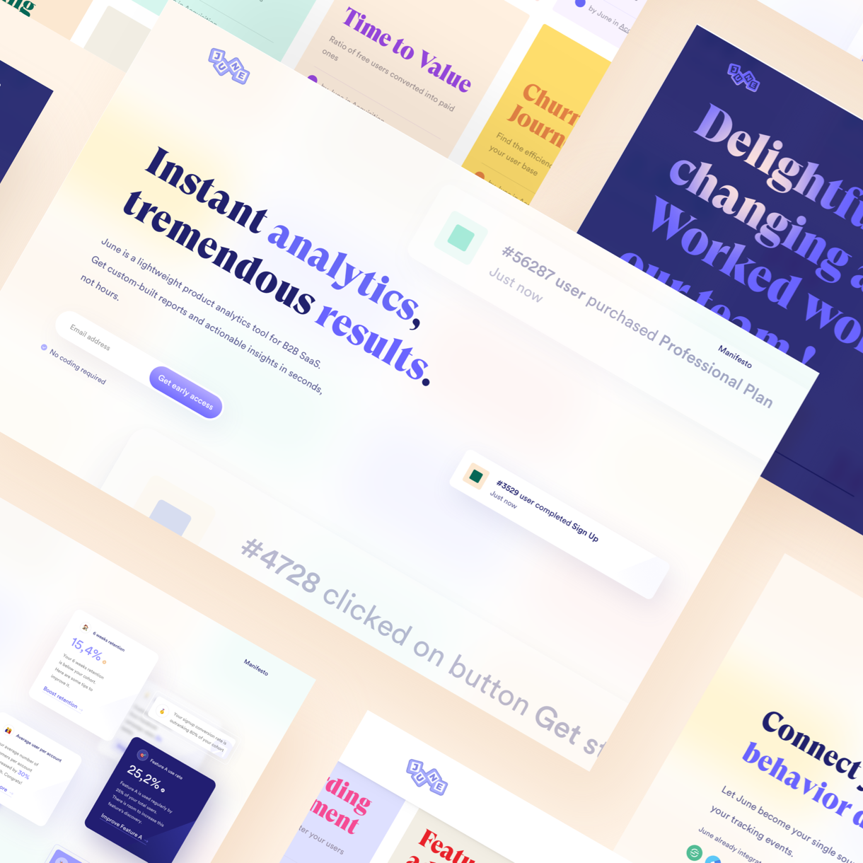 June | Identity and Website Design